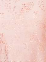 Peach Floral Sequin Embroidered Designer Kurta - Zedanya - Image 8