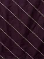 Deep Wine Floral Hand Embroidered Indian Shalwar Suit - Zedanya - Image 11